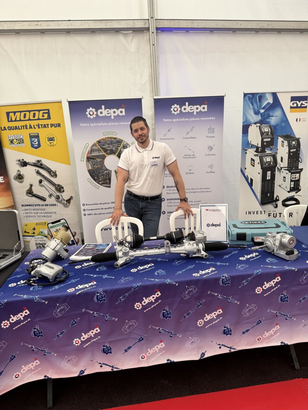 Inauguration du magasin Autodistribution Mayenne Val de Loire de Blois